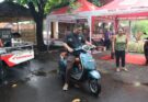 Antusias Pegawai Diskominfos Bali Mencoba Motor Listrik Ramah Lingkungan